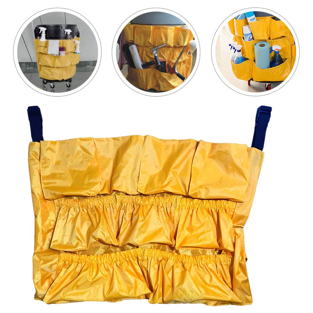 Heavy Duty Trash Bags - Extra Thick Large Garbage Bags for Round/Square Cans - 50 Gallon Commercial Strength Bin Liners - Perfect for Home, Office, Restaurant & Outdoor Cleaning Supplies Organization