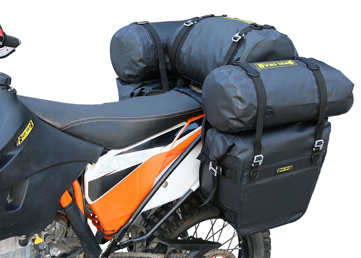 Nelson-Rigg SE-1030-BLK 30L Waterproof Dry Bag with Backpack Straps | 100% Waterproof Roll-Top Design | Ideal for Kayaking, Camping, Hiking & Outdoor Adventures | Black