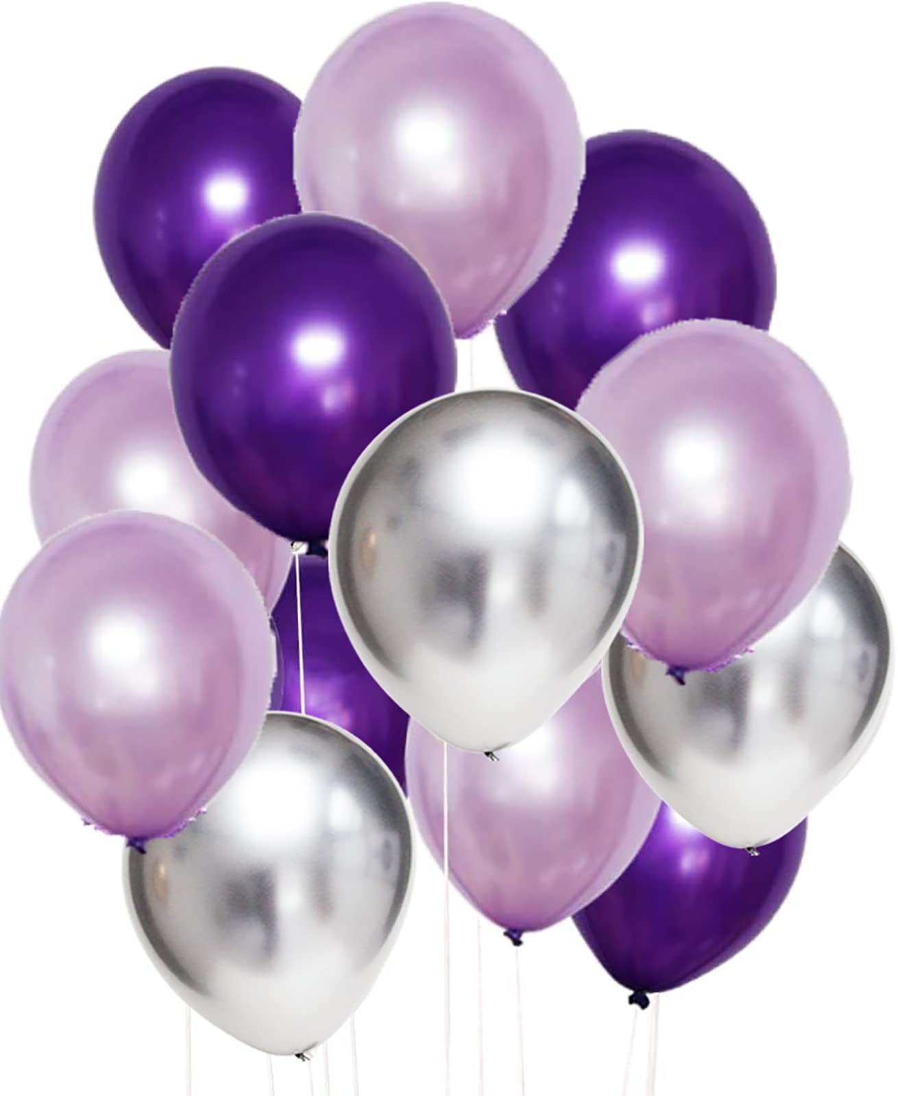 Sweet 16 Birthday Party Decorations - Purple & Silver Black Foil Hanging Swirls Banner for Girls | 16th Birthday Party Supplies | Perfect for Sweet Sixteen Decor, Wall Decorations & Photo Backdrops