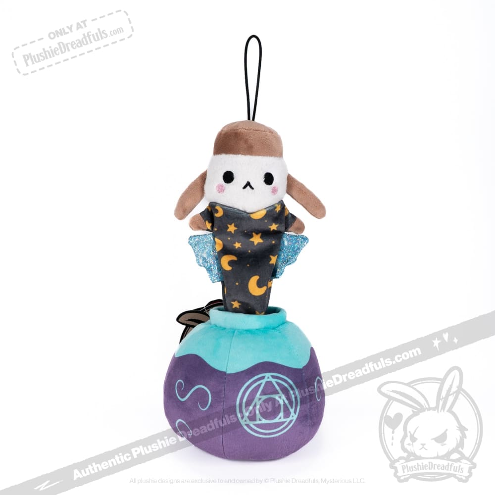 Plushie Dreadfuls Peculiar Pop Ups Bununculus Potion Wizard Stuffed Animal - Magical Fantasy Gift for Kids & Collectors, Perfect for Halloween Decor & Role Play Games