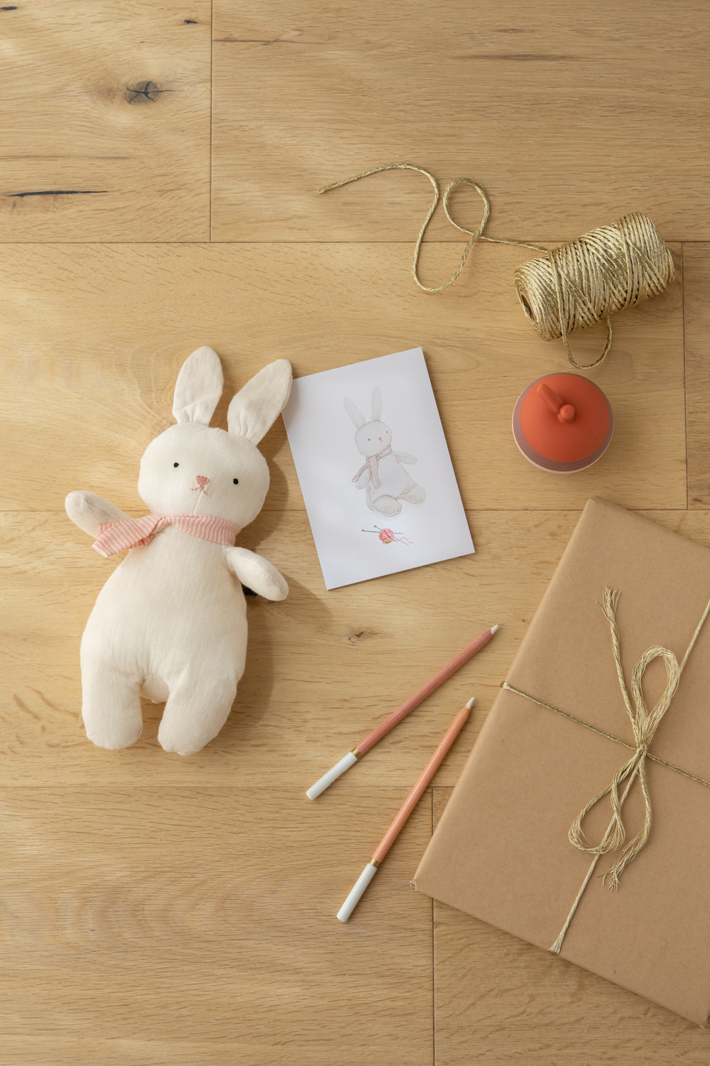 Personalized Pink Beatrix Bunny Plush Toy Gift Set - Perfect for Easter, Baby Showers & Kids Birthday Presents