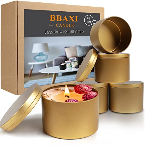 8OZ gold tins