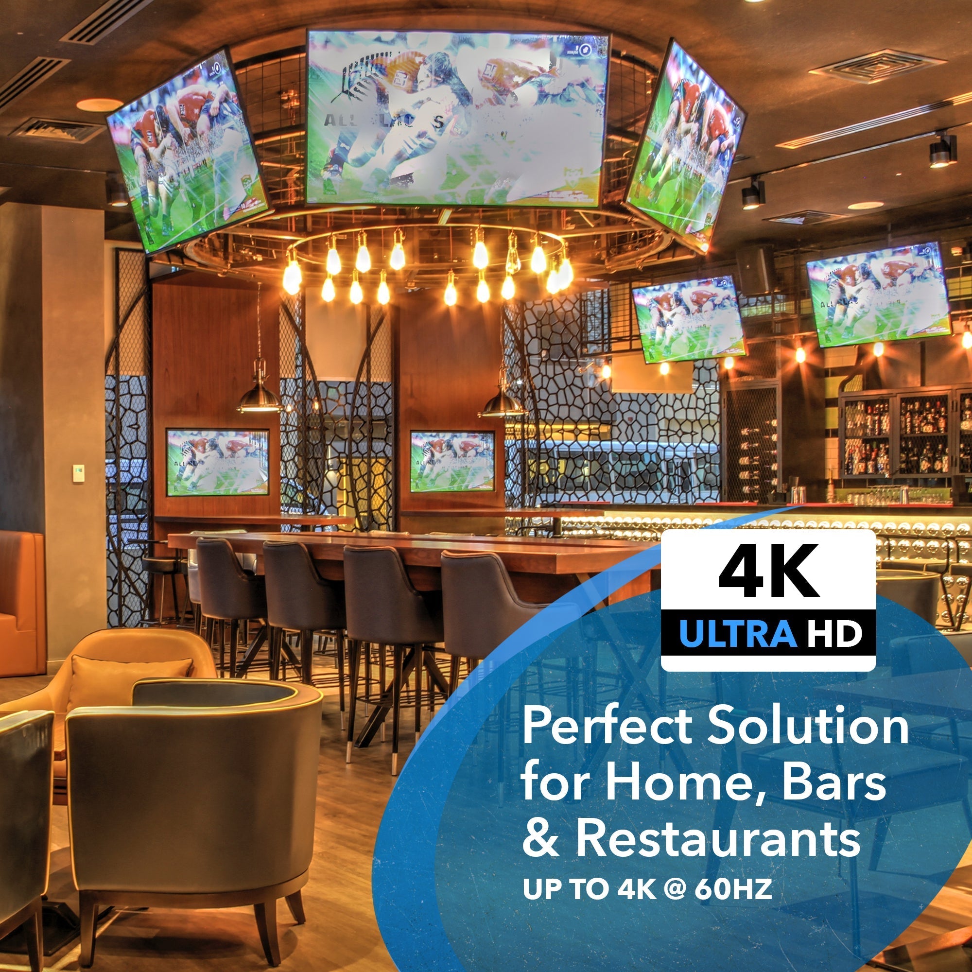 1x16 HDMI Splitter 4K Ultra HD 1 in 16 Out with EDID Support - Perfect for Home Theater, Gaming, and Multi-Screen Presentations (UHDS 1016)