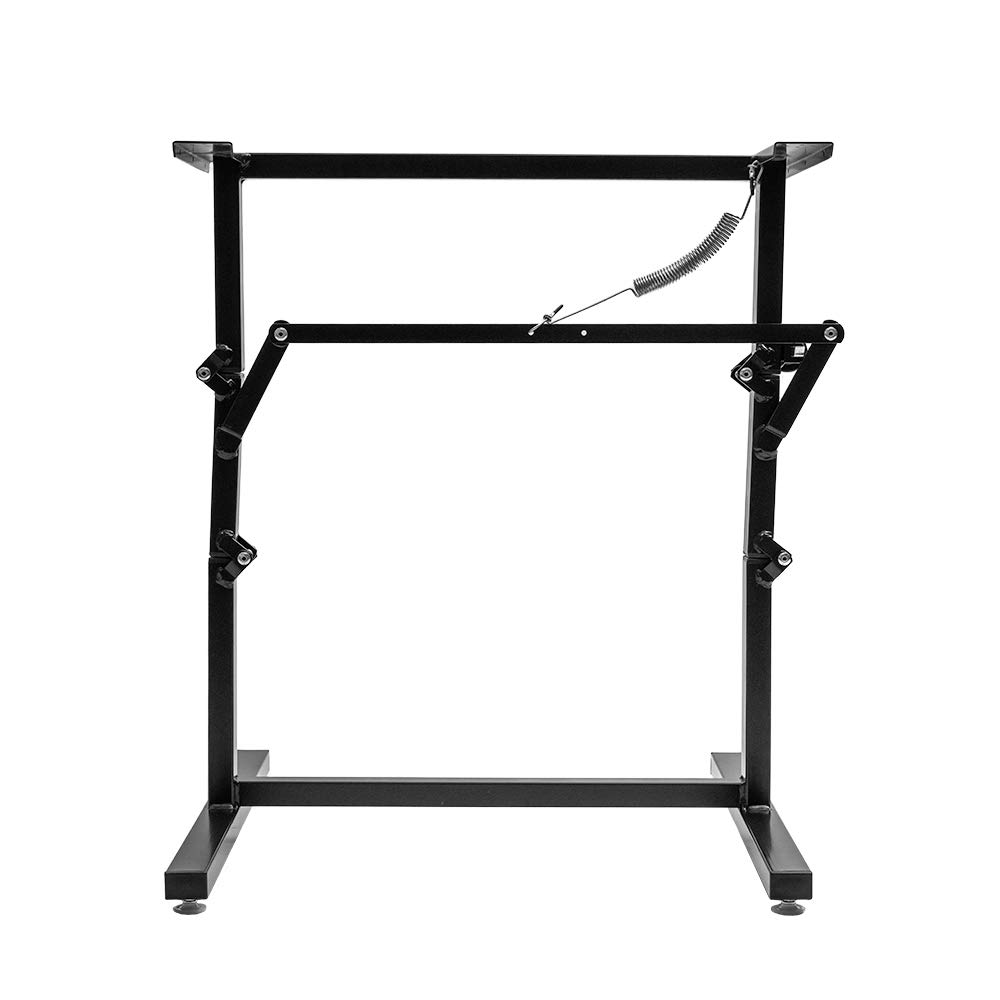 Black Folding Table Legs & RV Bed Base - Heavy Duty Snap 2 Support System for Camping, Tailgating & Small Space Living