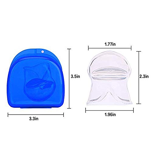 Anti Snore Mouthpiece - Stop Snoring Device with Tongue & Groove Design, Comfortable Teeth Guard for Better Sleep | Perfect for Travel, Camping & Nighttime Use