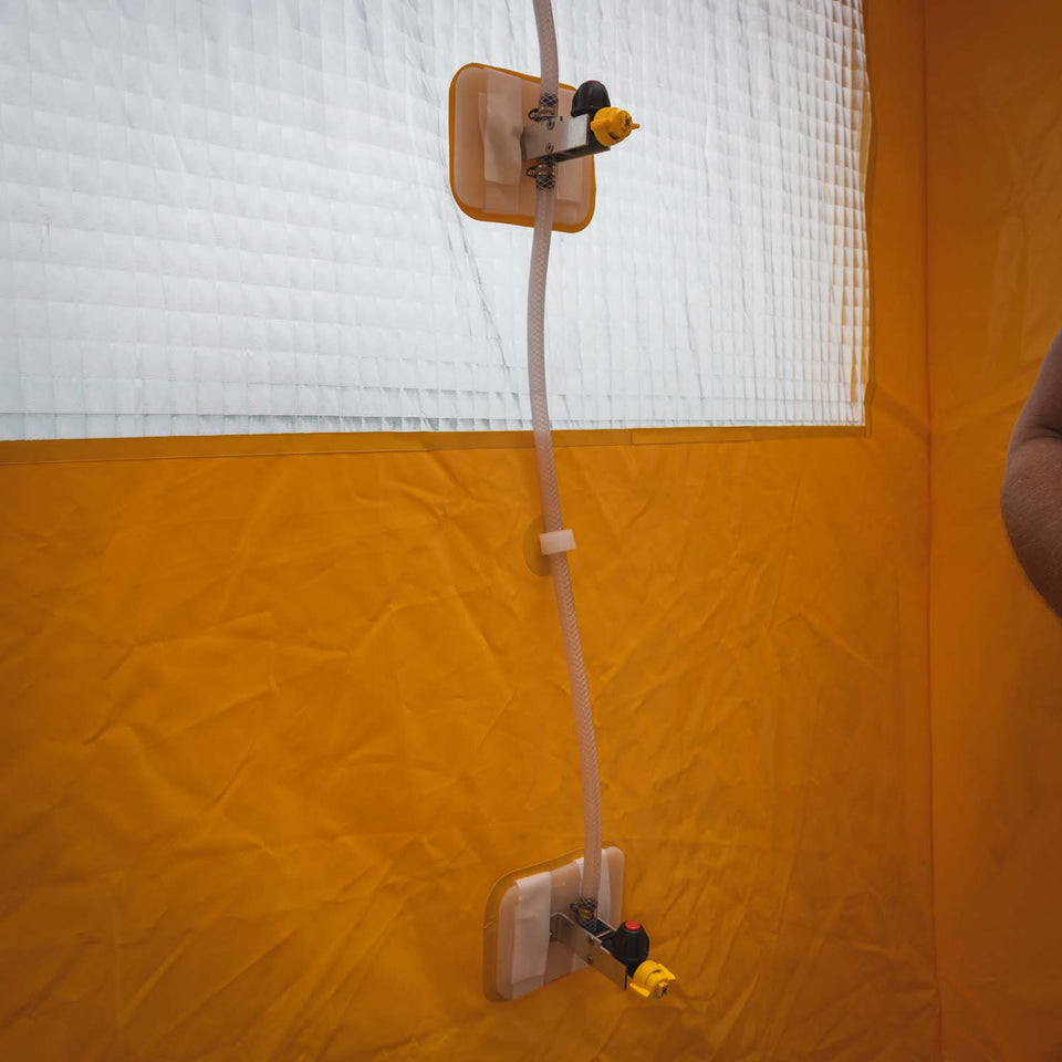 MIRA Safety DS1 Portable Emergency Decontamination Shower for Chemical Spills & Hazmat Situations - Ideal for First Responders, Industrial Workers & Outdoor Safety Kits