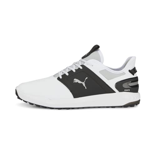 Puma White/Puma Black/Metallic Silver