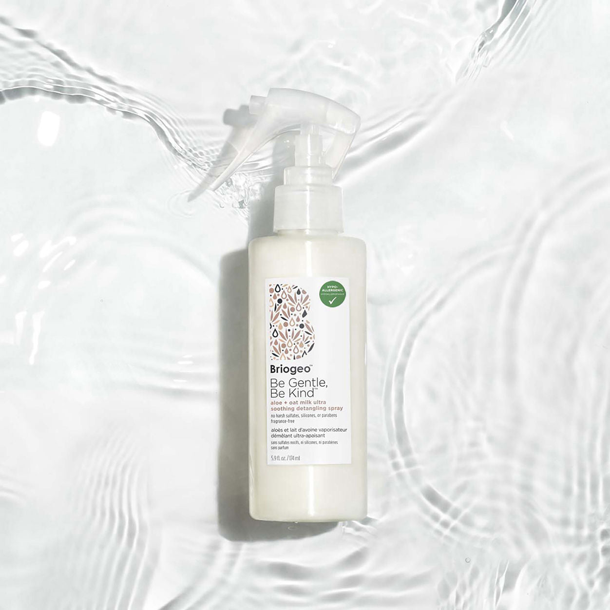 Gentle Aloe & Oat Milk Detangling Spray for Kids - Ultra Soothing Hair Care Solution for Dry, Frizzy Hair - Perfect for Daily Use & Sensitive Scalps