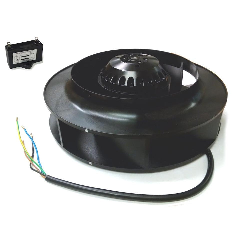 High-Performance Mechatronics 225x69mm Backward Curved Impeller Fan UF225(69)APA23 H1C2A - Ideal for HVAC Systems, Industrial Cooling & Electronics Ventilation