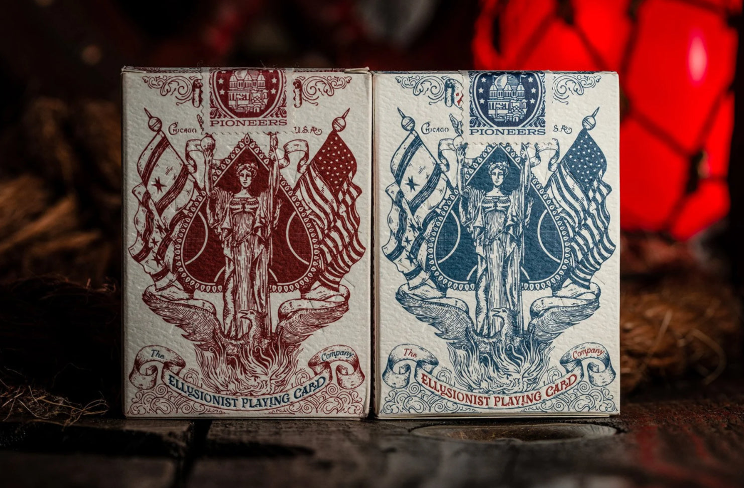 Pioneers Playing Cards - Premium Quality Poker Cards for Adults & Kids - Perfect for Poker Nights, Magic Tricks & Family Game Nights