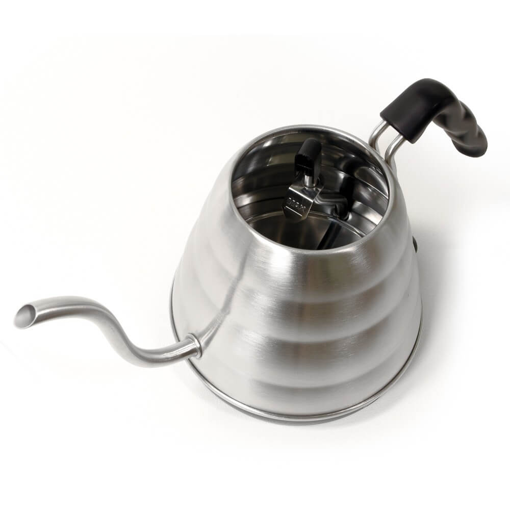 Hario Buono Drip Kettle - 1.2L Stainless Steel Gooseneck Pour Over Coffee Kettle for Precise Brewing - Perfect for Chemex, V60, and French Press Coffee Makers - Ideal for Home Baristas & Coffee Enthusiasts