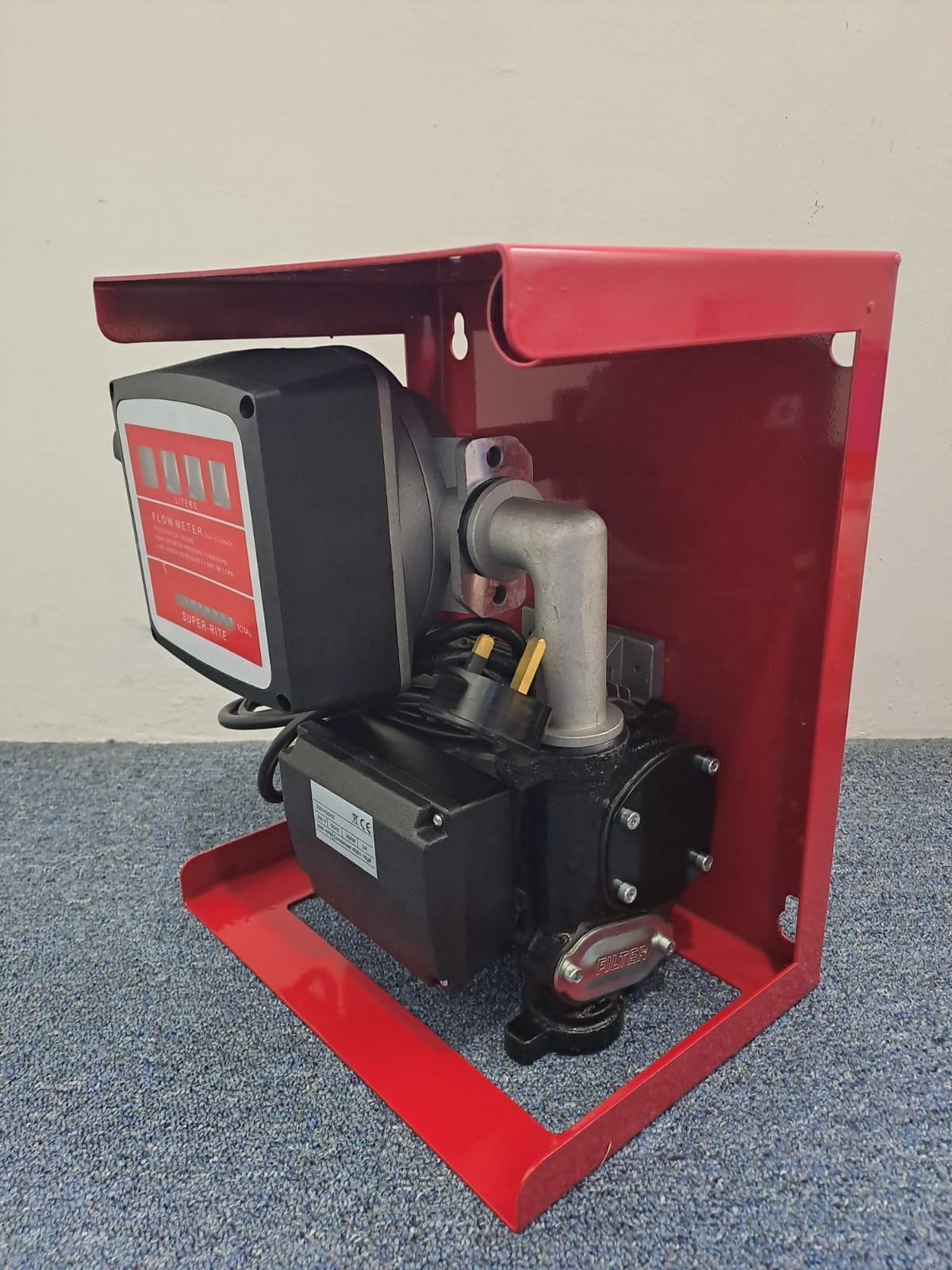 AM 1224BT 230V AC Diesel Fuel Pump Set - 3 Bar Pressure, 1 Inlet/Outlet | Heavy Duty Transfer Pump for Trucks, Boats & Industrial Equipment | Model: YOILP1224BT
