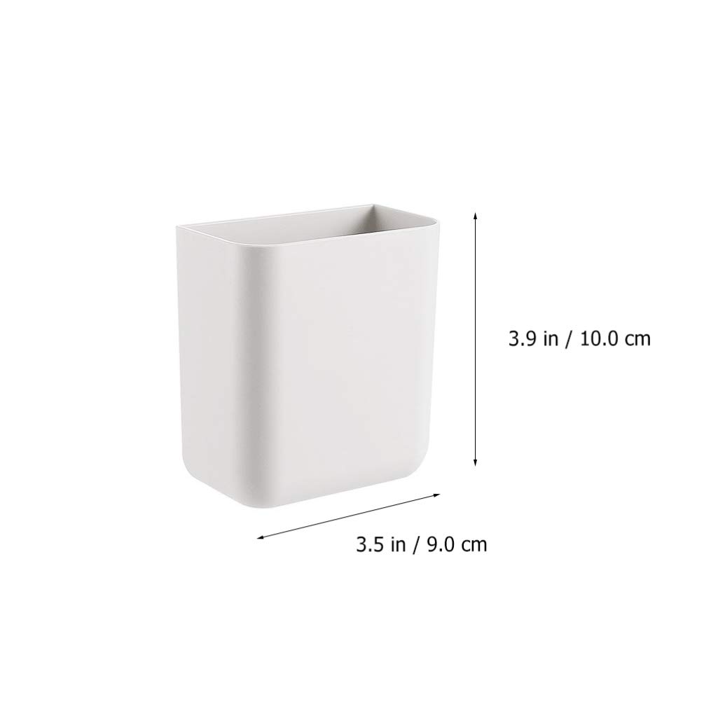 Hemoton 2-Pack White Plastic Wall Mount Controller Holder - Organize TV Remote, Game Console & Streaming Device Accessories - Perfect for Living Room, Bedroom & Home Theater Setup