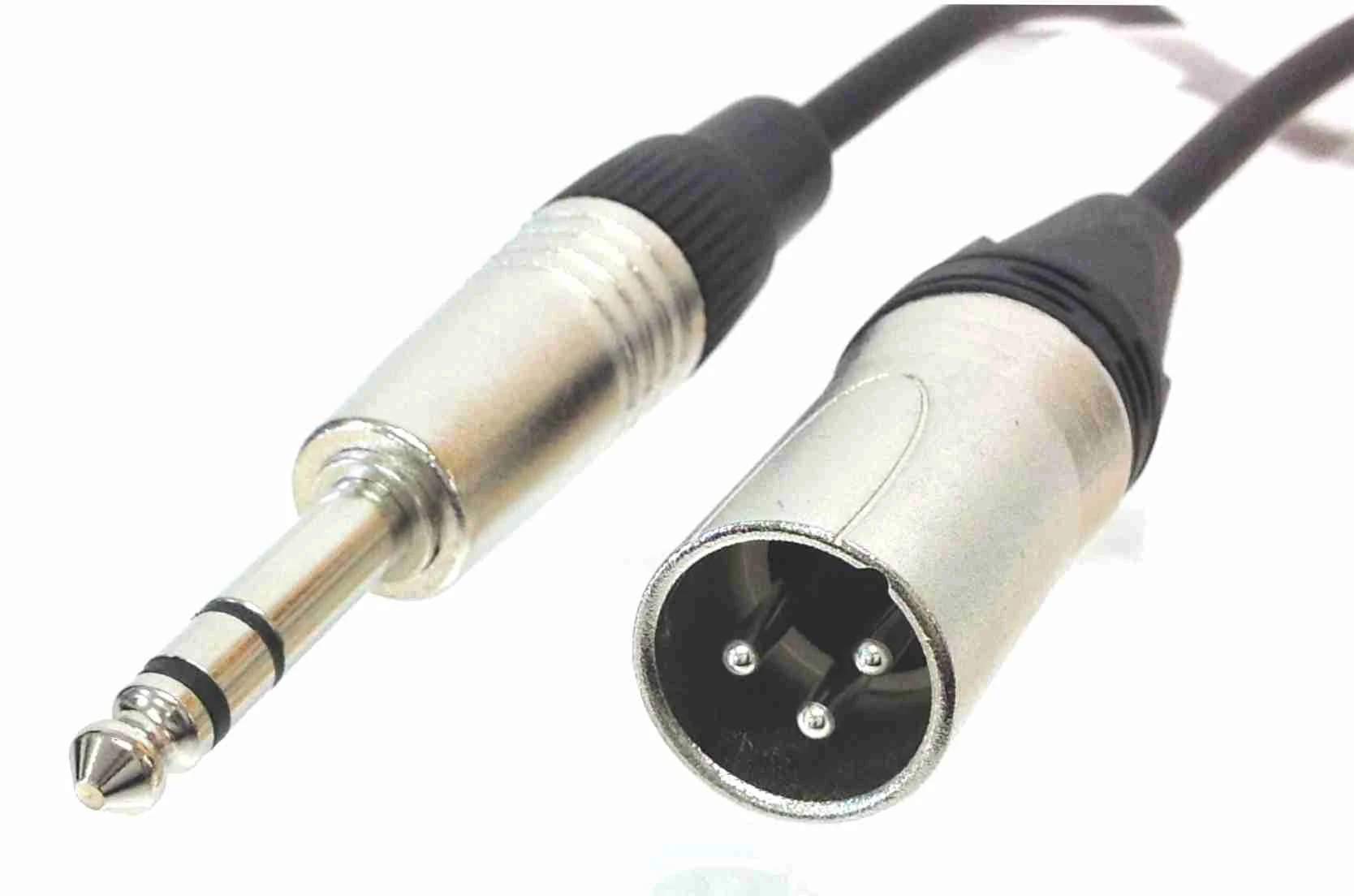 Professional XLR Male to 1/4