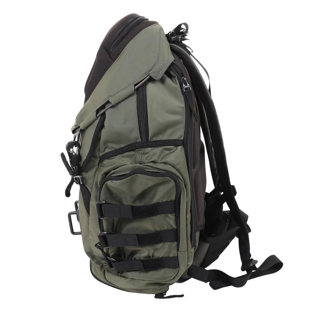 Oakley Kitchen Sink Backpack - Large Durable Travel Backpack for Men & Women, Dark Brush Color, Spacious Laptop Compartment - Perfect for Hiking, Camping, Work & School