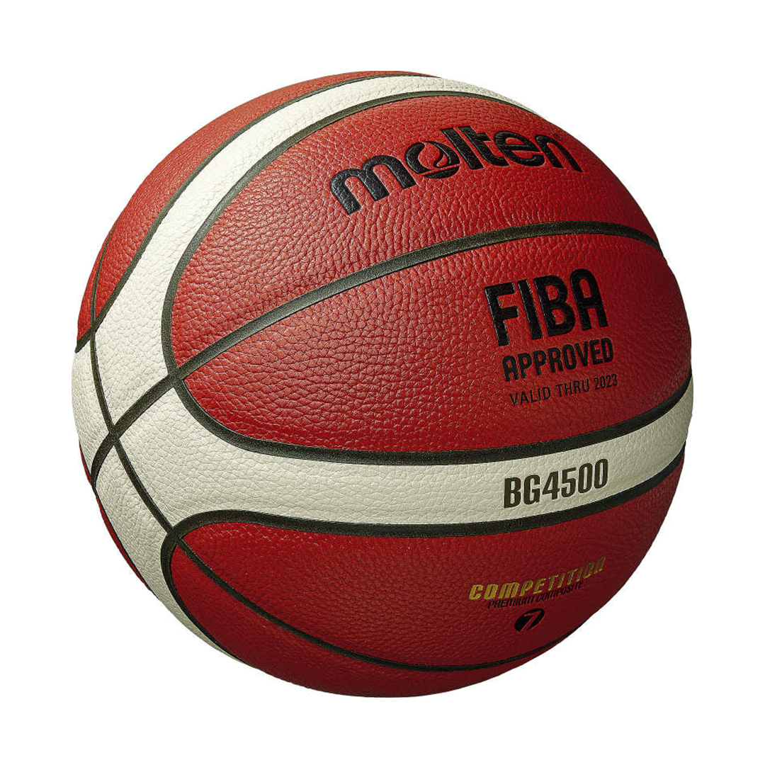 Molten BG4500 Series Official Game Basketball - Premium Indoor/Outdoor Basketball for Men & Women - Perfect for NBA Training, Streetball, and Competitive Play