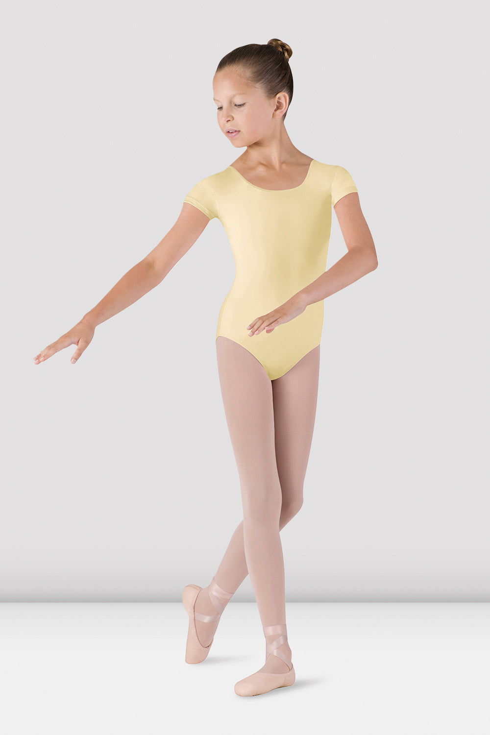 Girls Dujour Cap Sleeve Leotard - Ballet Dance Leotard for Kids, Toddler & Youth - Stretchy Comfortable Dancewear for Ballet Class, Recital & Performance