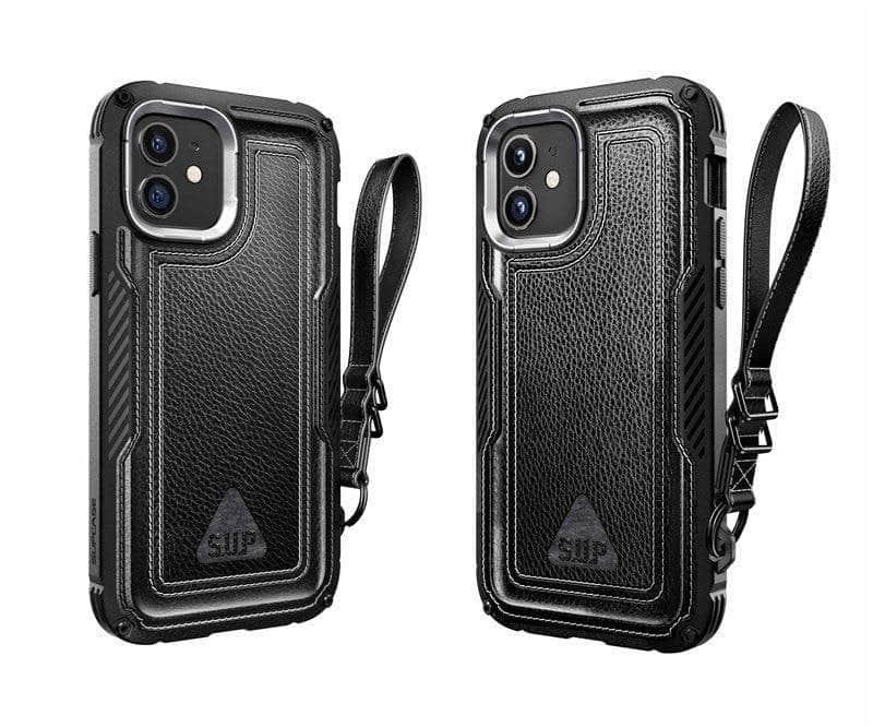 iPhone 12 6.1 Inch SUPCASE UB Royal Full Body Rugged Leather Protective Case - Shockproof & Drop Proof Cover for Everyday Use, Outdoor Activities and Travel