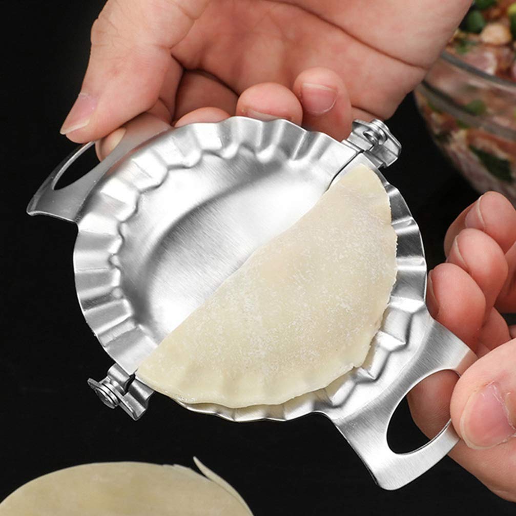 **Hemoton 4-Piece Dumpling Maker Set - Kitchen Gadget for Easy Dumpling Wrapping, Cutting & Molding | Perfect for Homemade Dumplings, Potstickers & Gyoza | Ideal for Asian Cooking & Family Meal Prep**