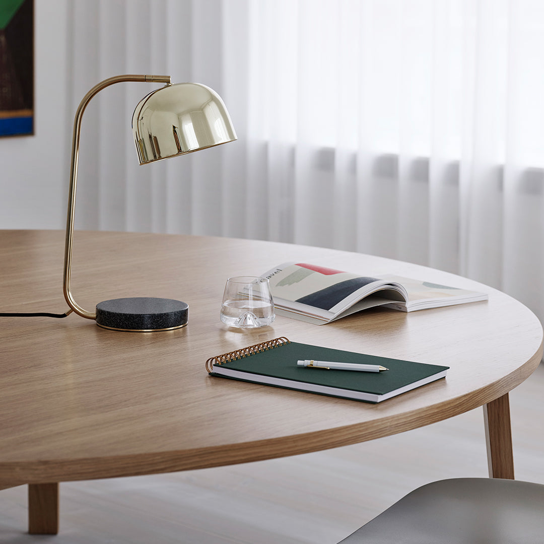 Grant Table Lamp - Modern LED Desk Lamp with Adjustable Brightness & Color Temperature for Home Office, Bedroom, Reading & Study