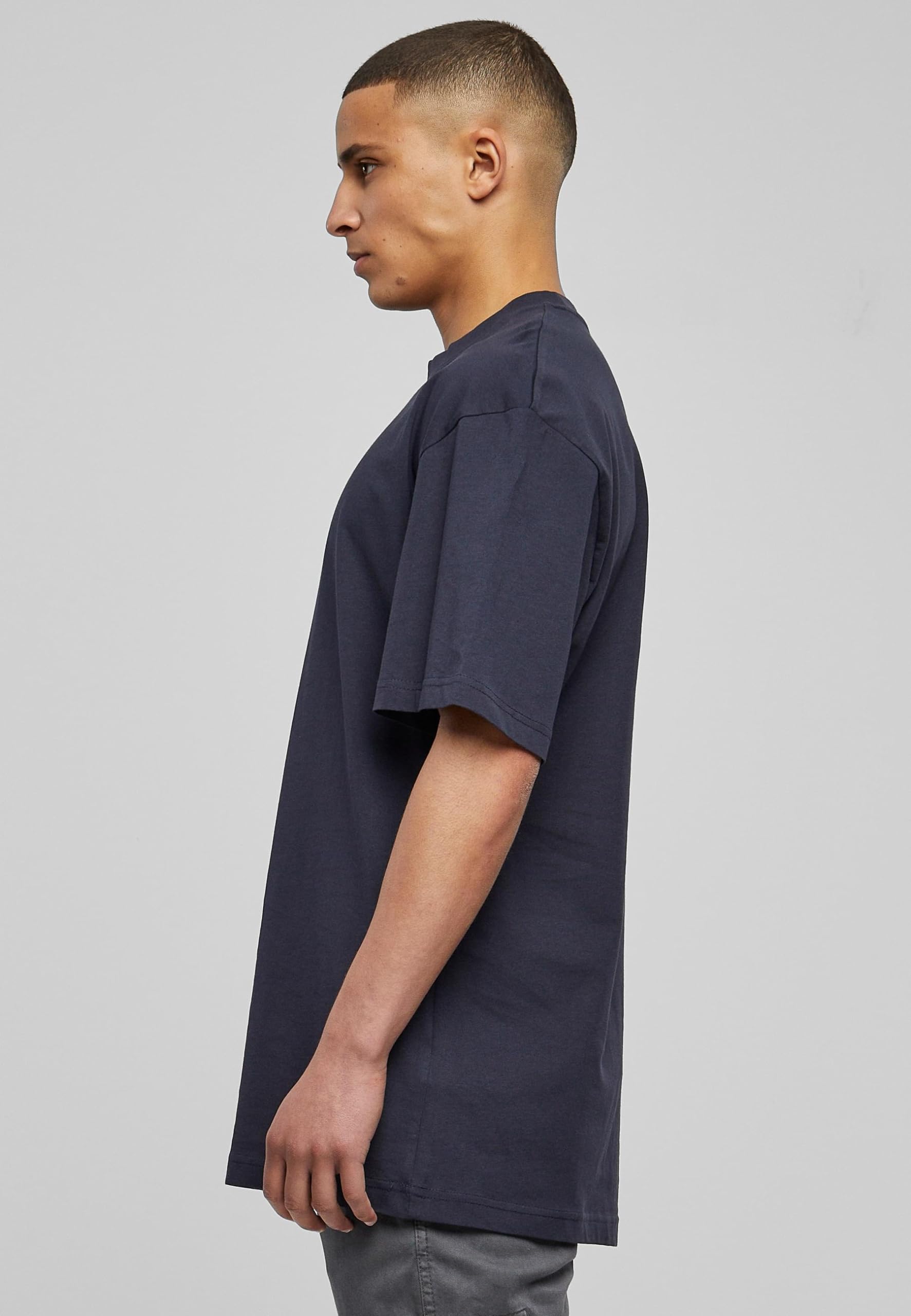 3XL Navy Tall Tee for Men - Oversized Comfort Fit T-Shirt - Casual Streetwear & Lounge Wear