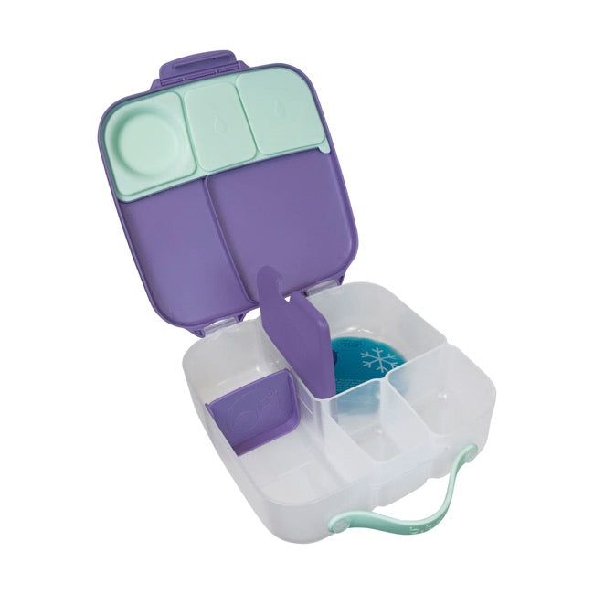 Bento Box for Kids - Insulated Lunch Box with Leak-Proof Design, Durable & Easy to Clean - Perfect for School, Work & Picnics (Lilac Pop)