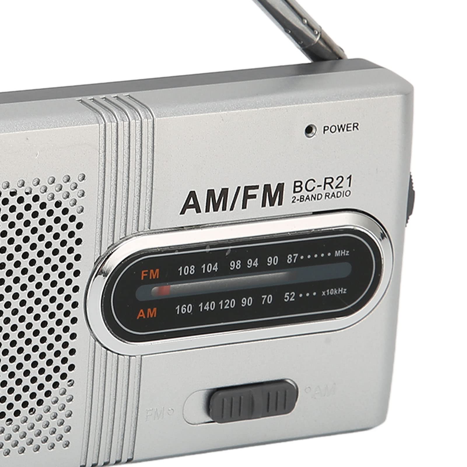 Portable AM FM Radio with Earphone Jack - Battery Operated Pocket Transistor Walkman for Home, Travel, Camping & Emergency Use | Compact Personal Radio for Indoor & Outdoor Activities