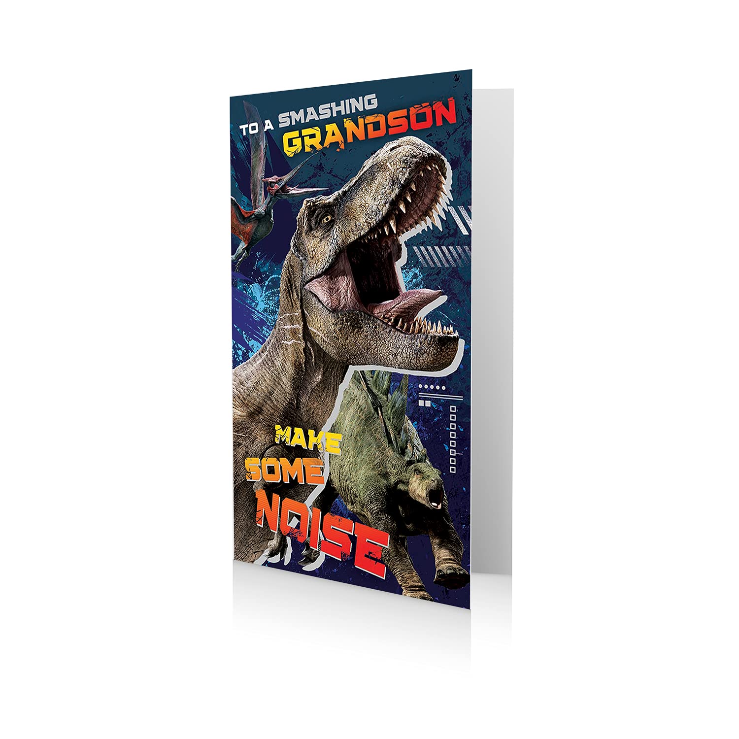 Jurassic World Grandson Birthday Card - JW012 for Kids & Collectors