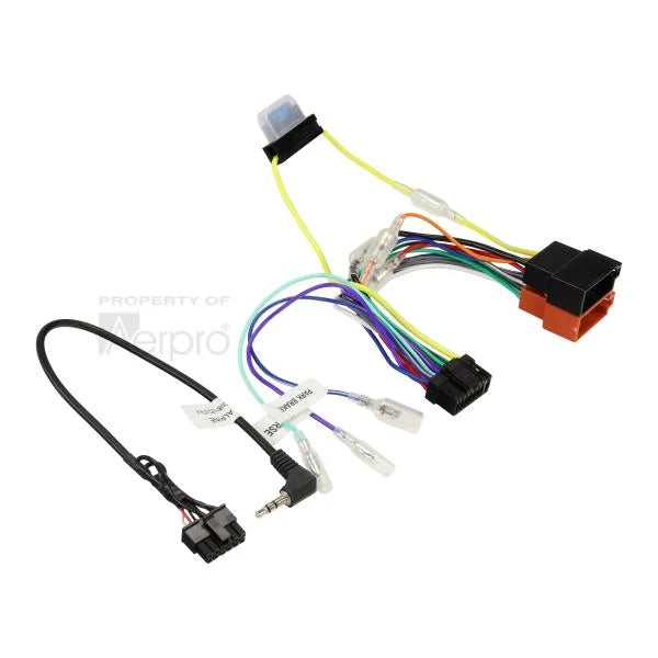 Alpine to ISO Harness Adapter - 16-Pin Square Plug for AVH Models (APP9ALPV) - Perfect for Car Stereo Installation & Audio System Upgrades