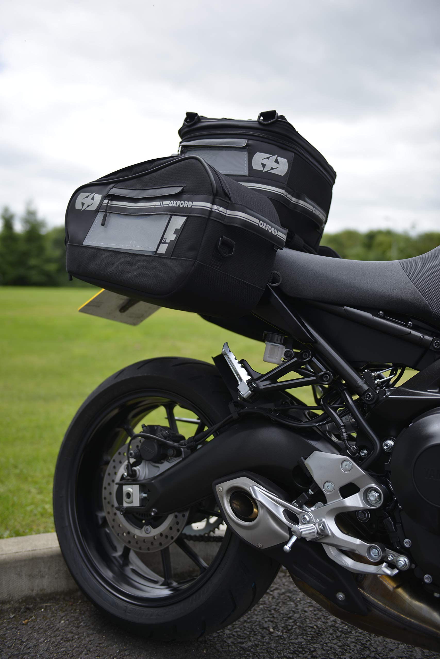 Oxford Saddle Bag Panniers for F1 Motorcycle - Waterproof Motorcycle Luggage for Commuting, Touring & Adventure Riding