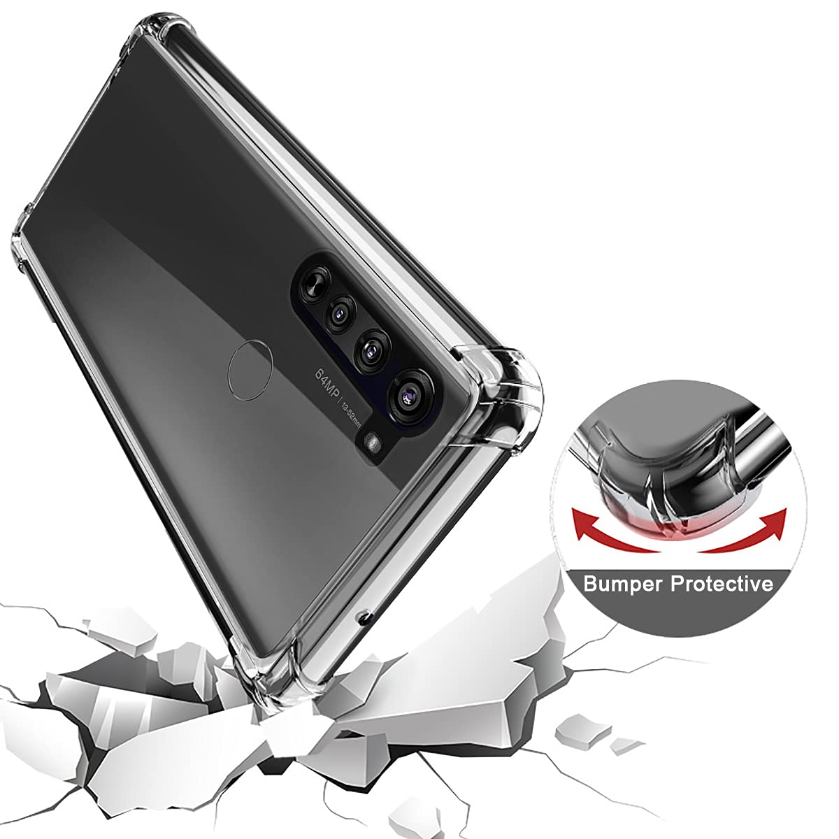 Custom Motorola Edge Phone Case - Ultra Thin TPU Multi-Photo Collage Case for Personalized Pictures | Perfect for Birthday, Anniversary & Christmas Gifts | Clear Protective Cover for Everyday Use & Special Occasions