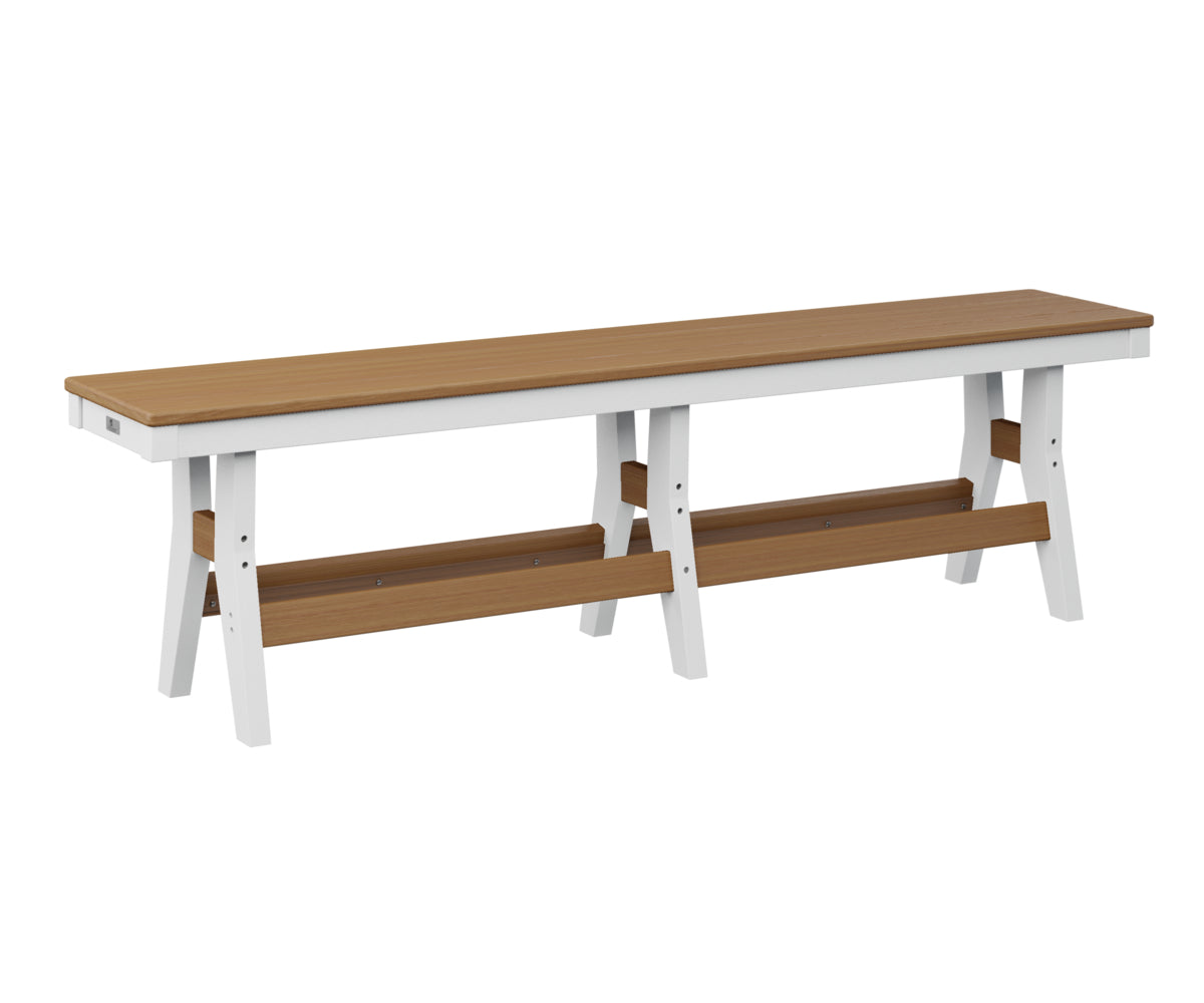 Antique Mahogany on White