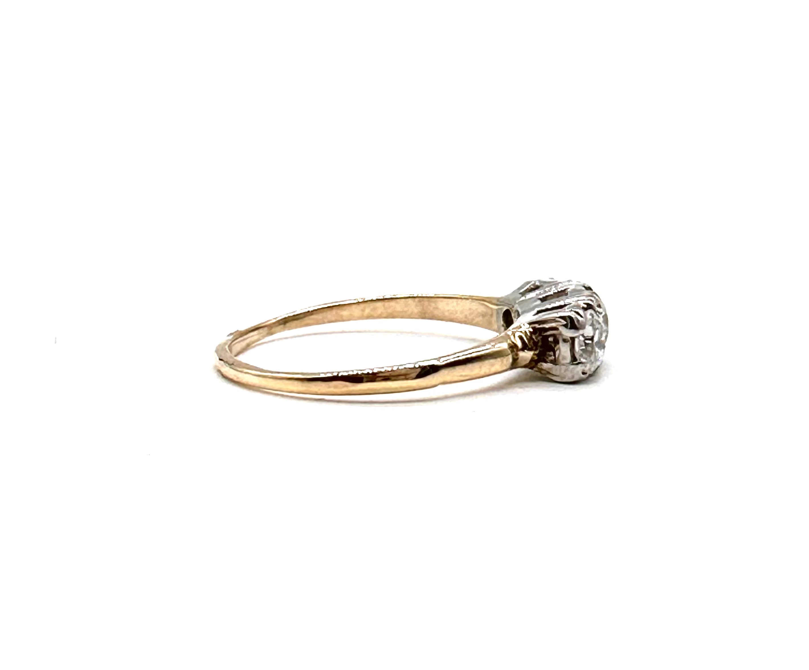 Past Present and Future Diamond Ring - Timeless Three-Stone Engagement Ring for Women | Perfect for Anniversaries, Proposals & Special Occasions