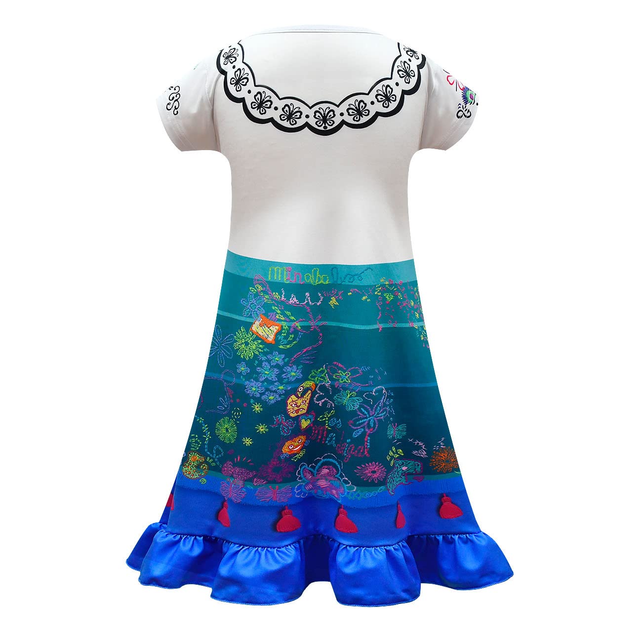 **Girls Nightgowns - Flutter Sleeve Cute Princess Pajamas for Kids | Soft Sleepwear & Homewear Dress | Birthday Gift for Girls | Perfect for Sleepovers & Bedtime**