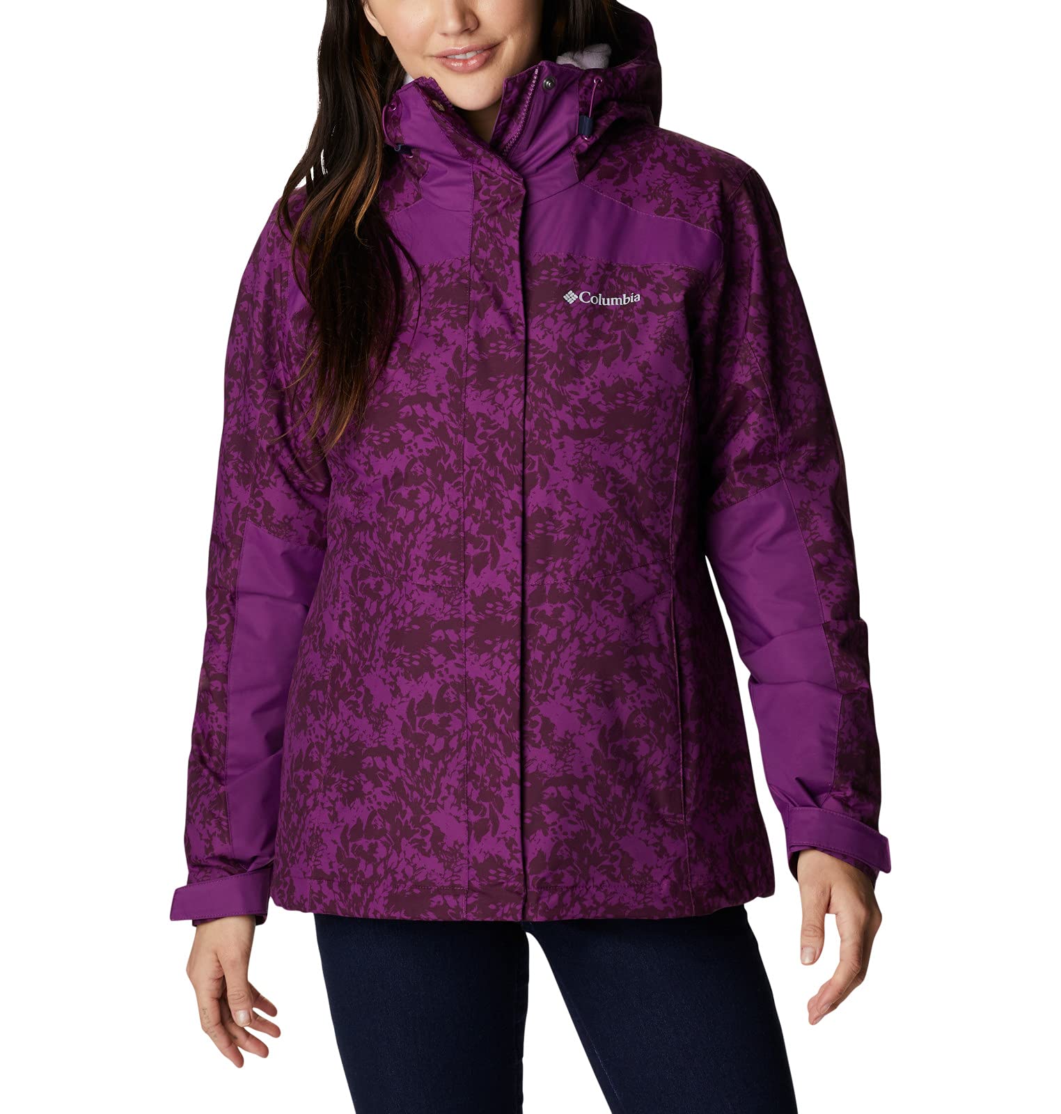 Columbia Women's Tunnel Falls™ Interchange Jacket - Waterproof & Breathable 3-in-1 Jacket for Hiking, Skiing & Outdoor Adventures