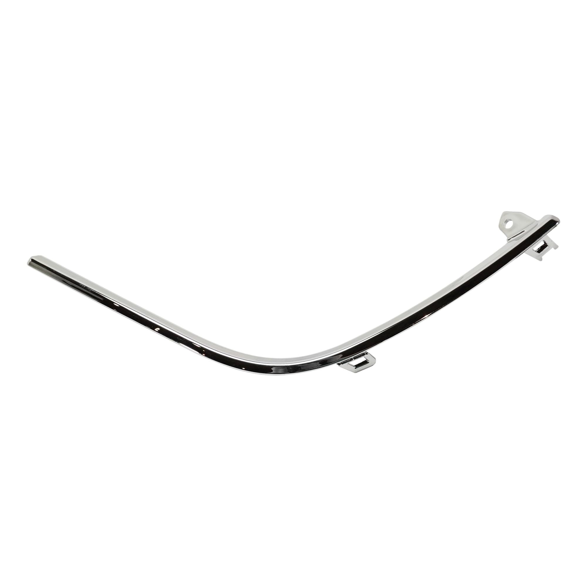 Go-Parts - Rear Bumper Molding Upper Cover Pair for 2017-2019 Toyota Highlander - Passenger & Driver Side Chrome Replacement (2018 Model) - Perfect for Car Restoration & Accident Repair