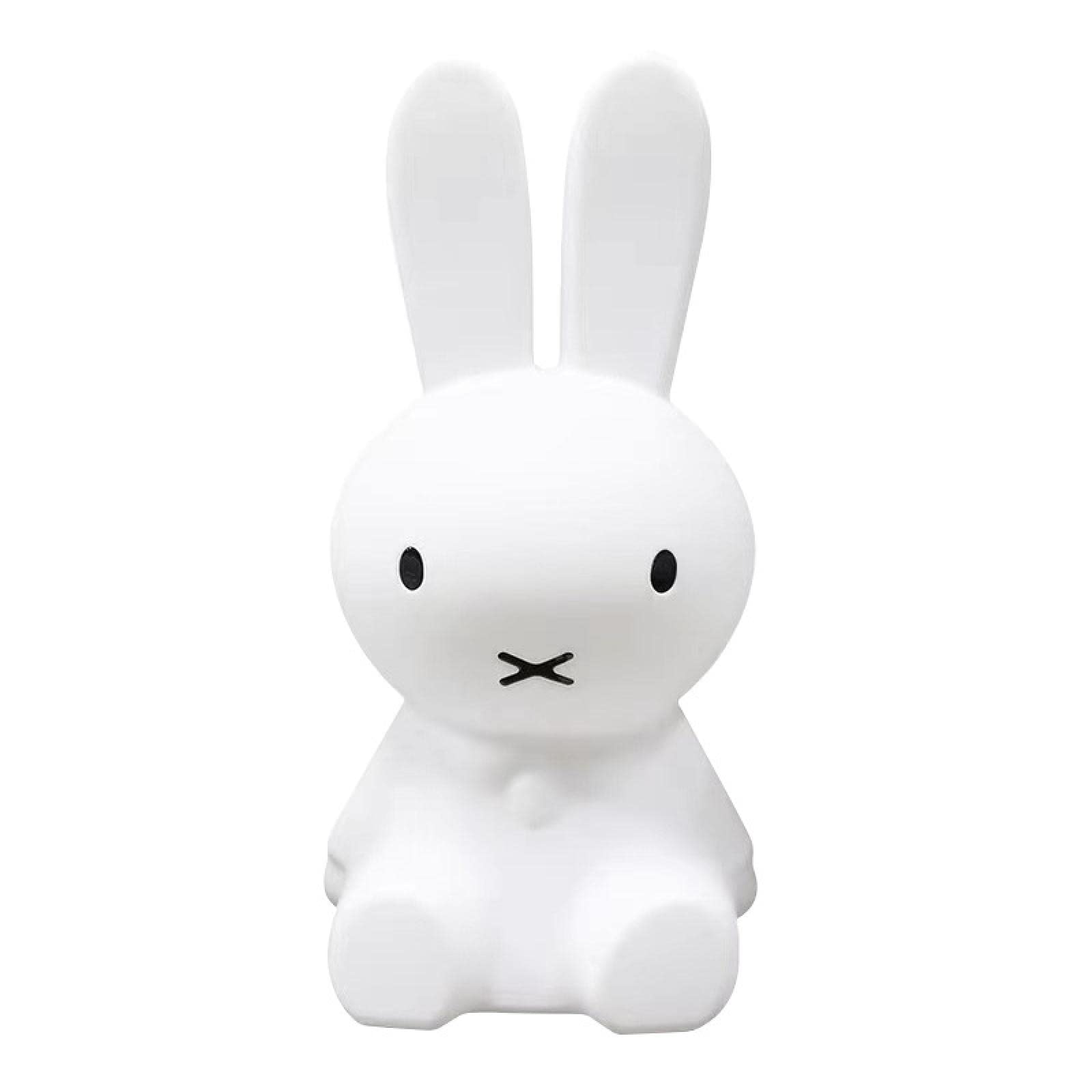 LeMall Cute Rabbit Night Light - Rechargeable LED Night Lamp for Kids Room, Bedroom, Nursery with Remote Control & Color Changing - Perfect for Bedtime, Reading, and Relaxation