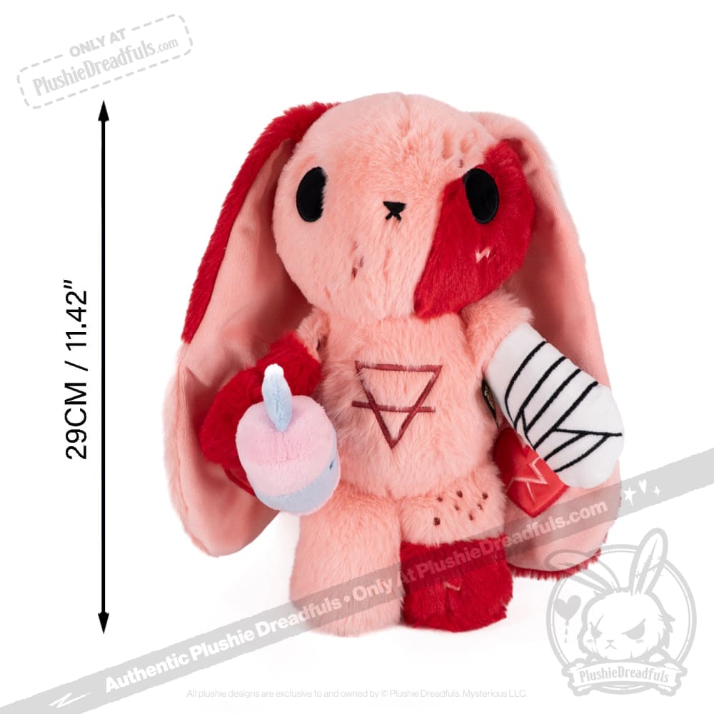 Plushie Dreadfuls Eczema Stuffed Animal - Soft Plush Toy for Kids with Skin Conditions, Comfort Companion for Eczema Awareness & Sensory Play