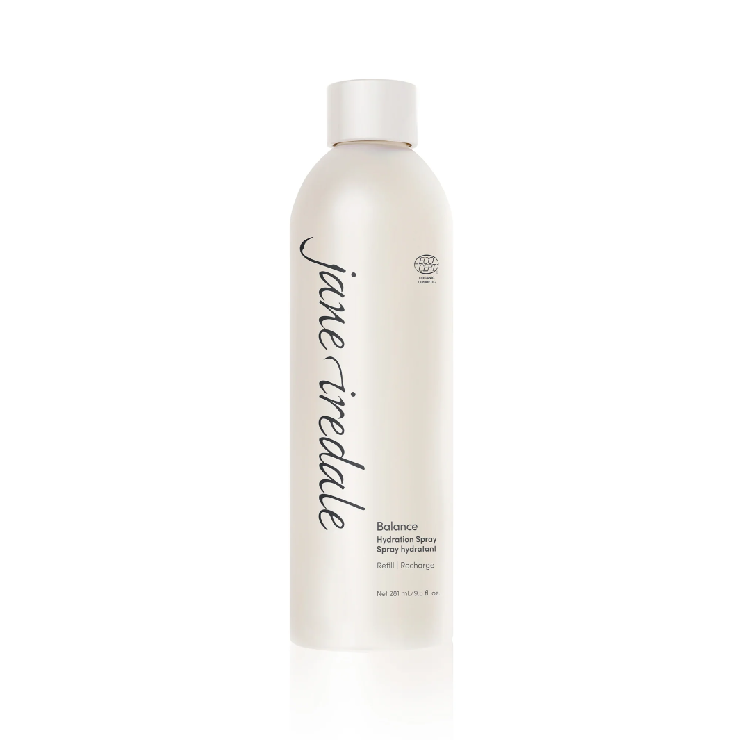 Jane Iredale Balance Hydration Spray - Refreshing Face Mist with Hyaluronic Acid & Aloe Vera | Makeup Setting Spray & Skin Hydrator for Dry Skin | Perfect for Travel, Gym & Daily Skincare Routine
