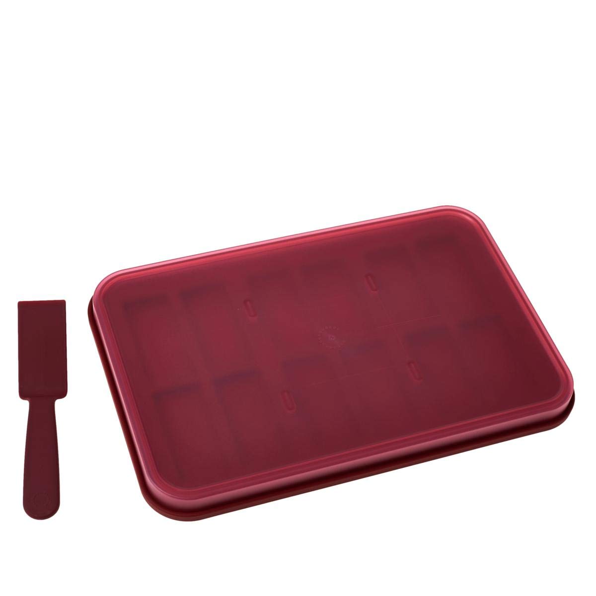 Curtis Stone Snack Bar Maker 725-545 - Red (Renewed) | Healthy Homemade Granola & Energy Bars | Perfect for Kitchen, Camping & Gifts