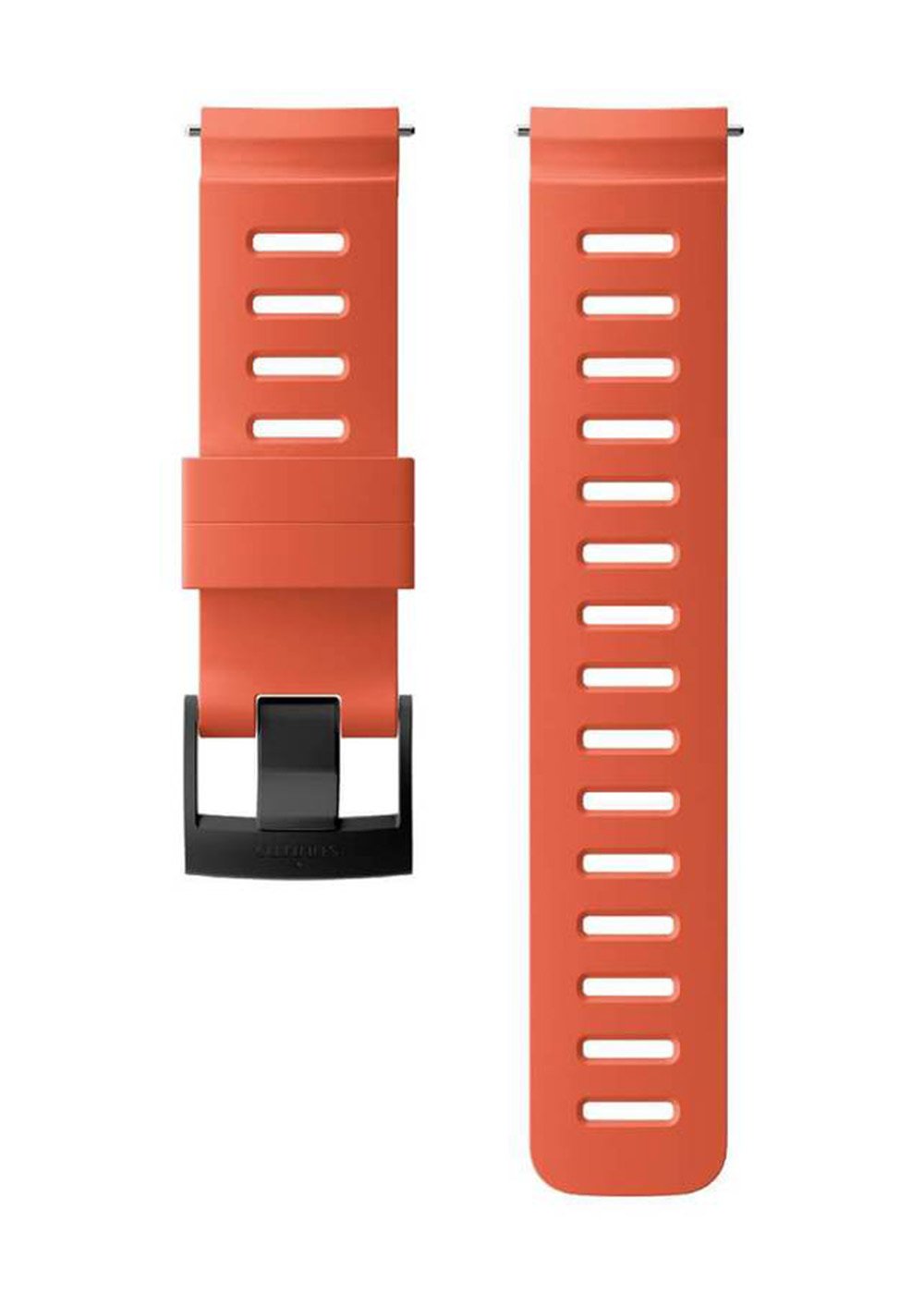 Suunto D5 Silicone Strap Kit (Medium) - Coral/Black Replacement Band for Scuba Diving & Water Sports