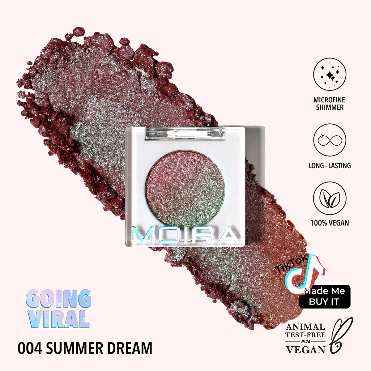04 Summer Dream Chroma Light Shadow - Long Lasting Waterproof Eyeshadow Palette for Day & Night Makeup - Perfect for Parties, Weddings and Special Occasions