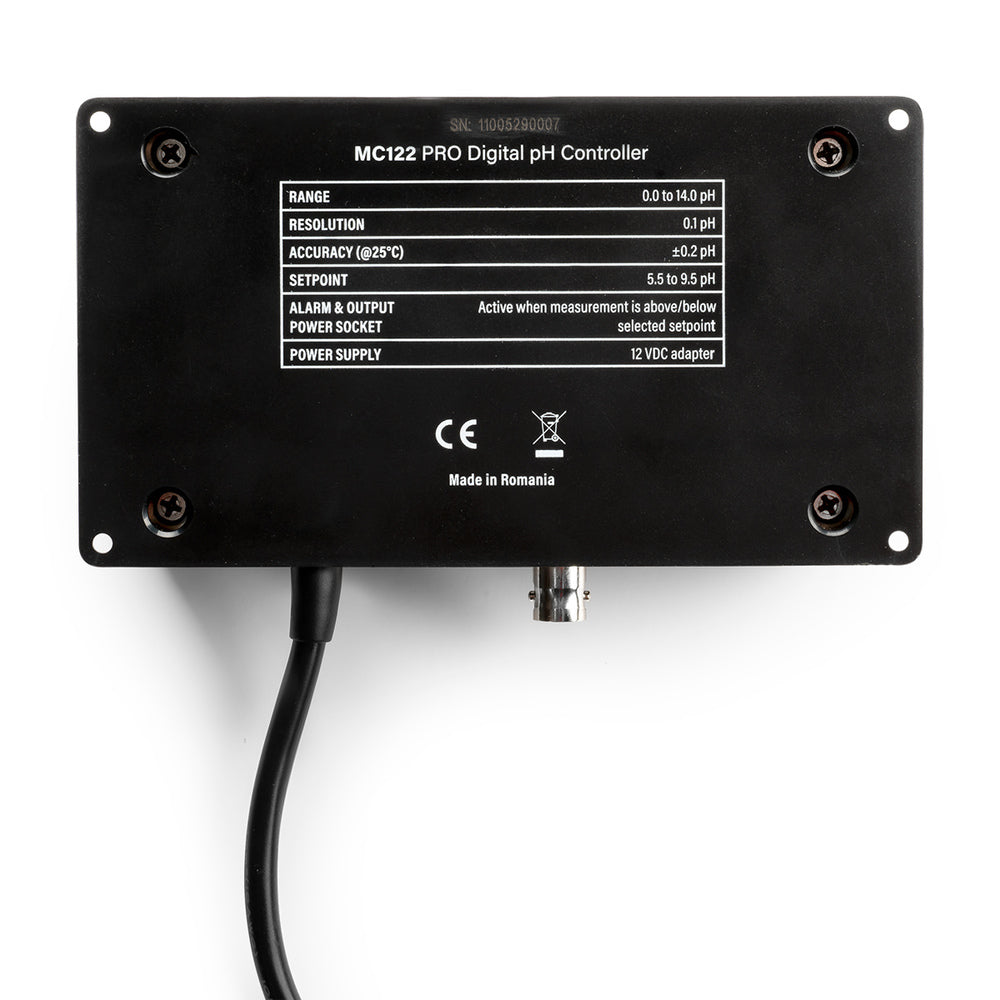 Milwaukee Instruments Digital pH Controller for Aquariums, Hydroponics & Brewing - Accurate Water Quality Testing for Home & Lab Use