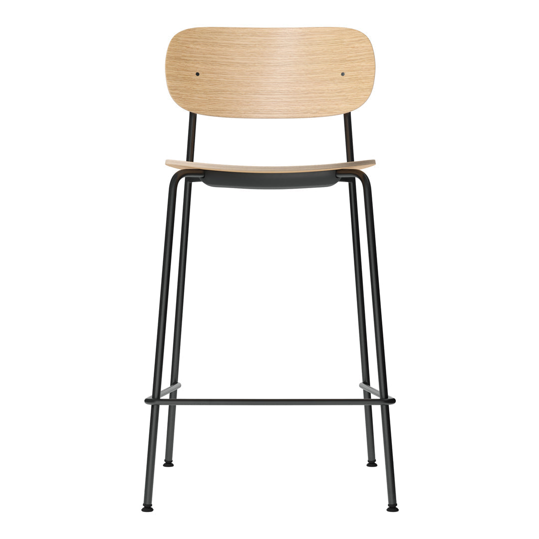 Modern Counter Height Bar Stools - Adjustable Swivel Kitchen Island Stools for Dining, Breakfast Nook & Home Bar - Comfortable Counter Chairs with Footrest