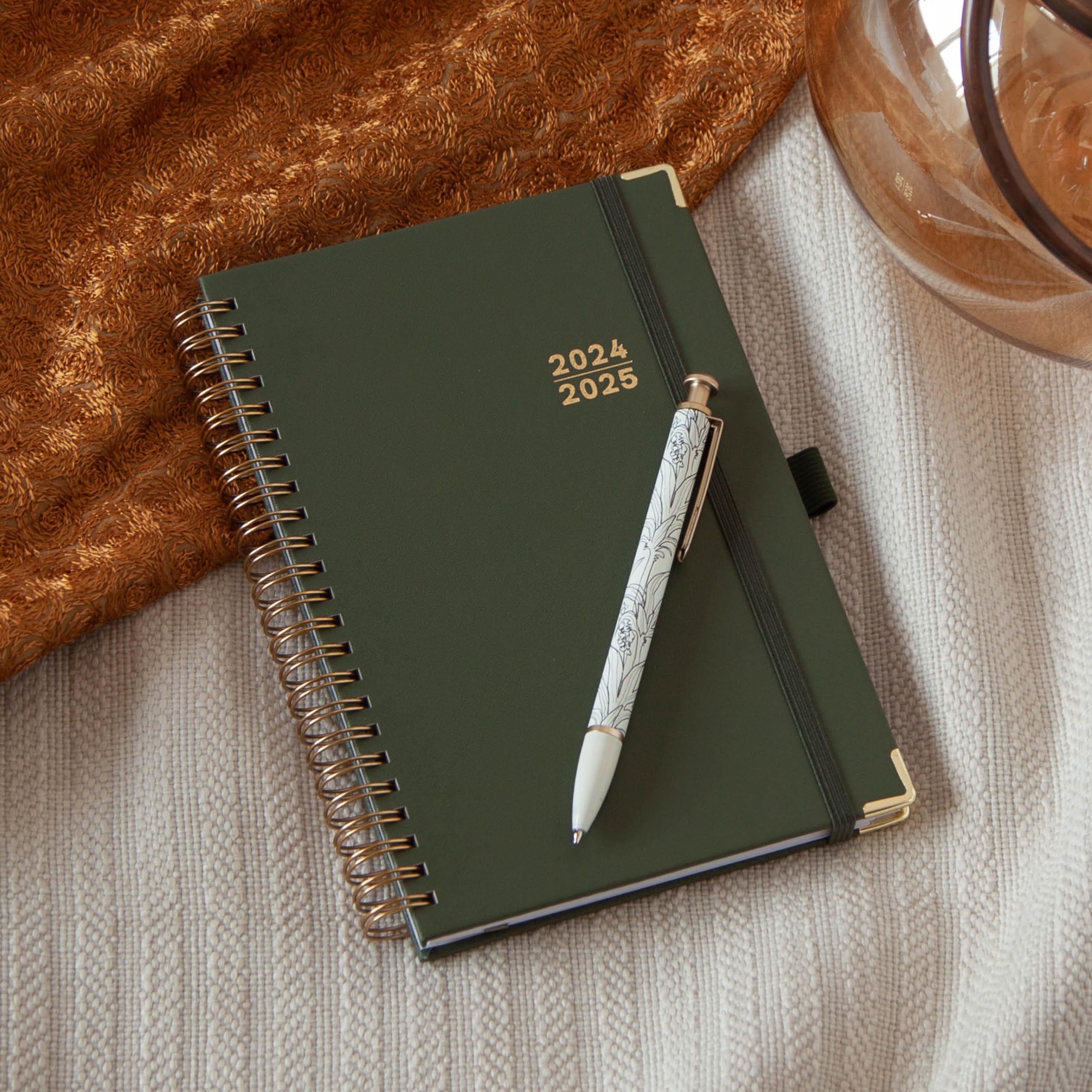 Blue Sky 2024-2025 Academic Planner - Weekly & Monthly Schedule Organizer, 5