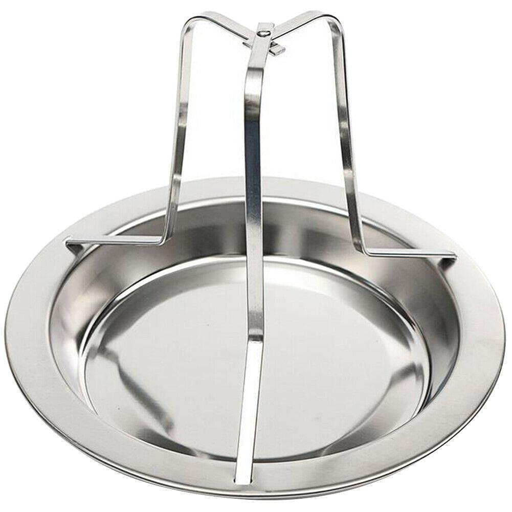 Stainless Steel BBQ Beer Can Chicken Roaster Rack - Vertical Chicken Grill Stand Holder for Outdoor Cooking | Perfect for Backyard Grilling, Tailgating & Camping