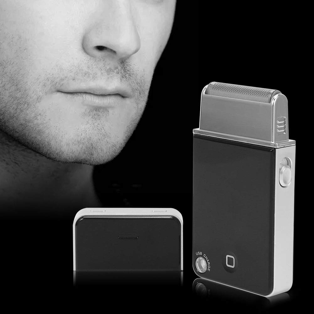 Professional Rechargeable Cordless Beard & Hair Trimmer for Men - Electric Shaver & Facial Grooming Kit for Home & Travel Use