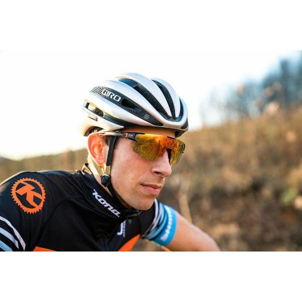 Julbo Aerospeed RV P1 3 LAF Cycling Sunglasses - UV Protection, Polarized Lenses for Road & Mountain Biking - Lightweight Sports Eyewear for Outdoor Adventures