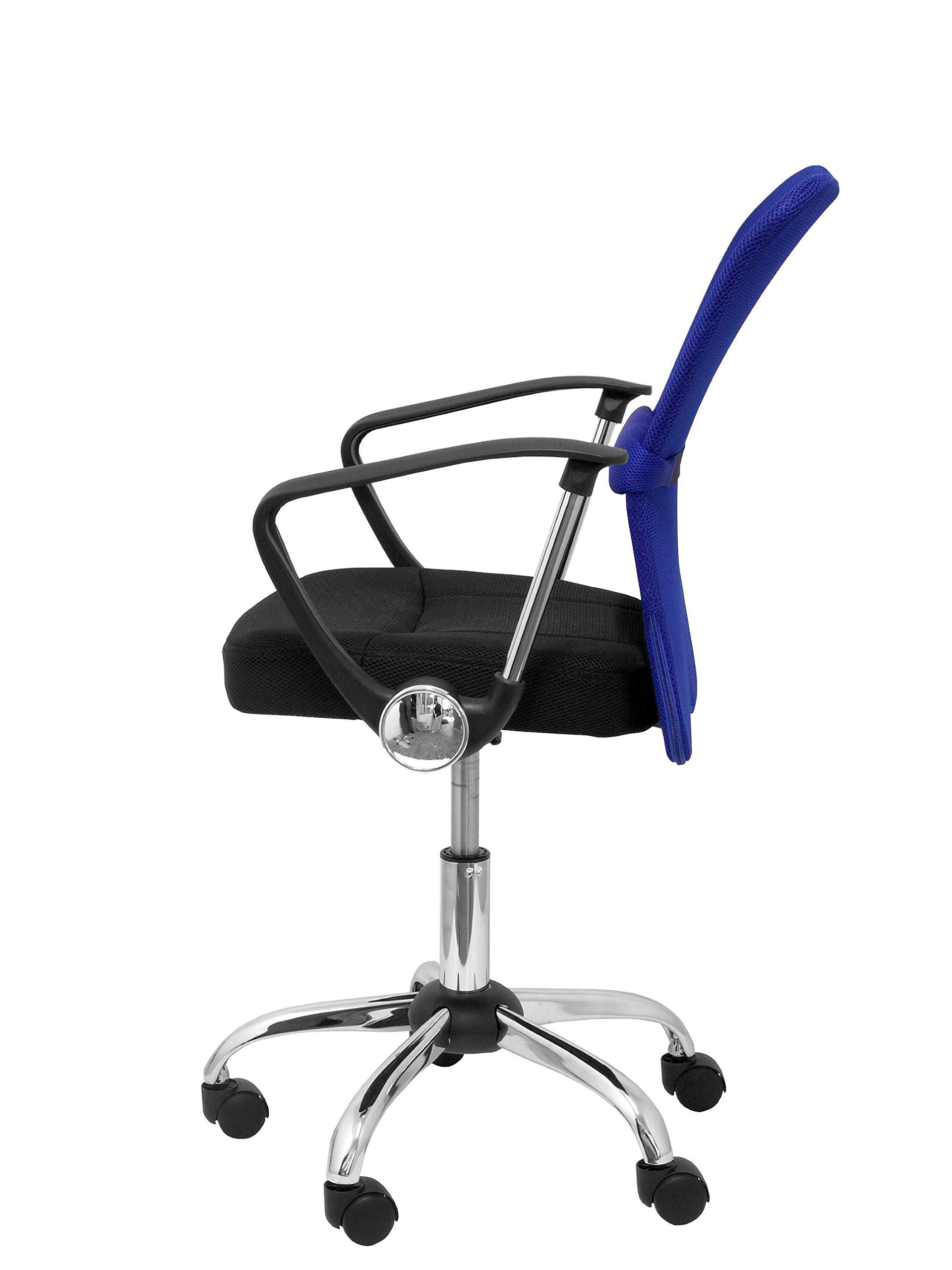 238GANE Ergonomic Office Chair with Adjustable Height - Blue & Black - Perfect for Home Office, Gaming, and Workspace Comfort