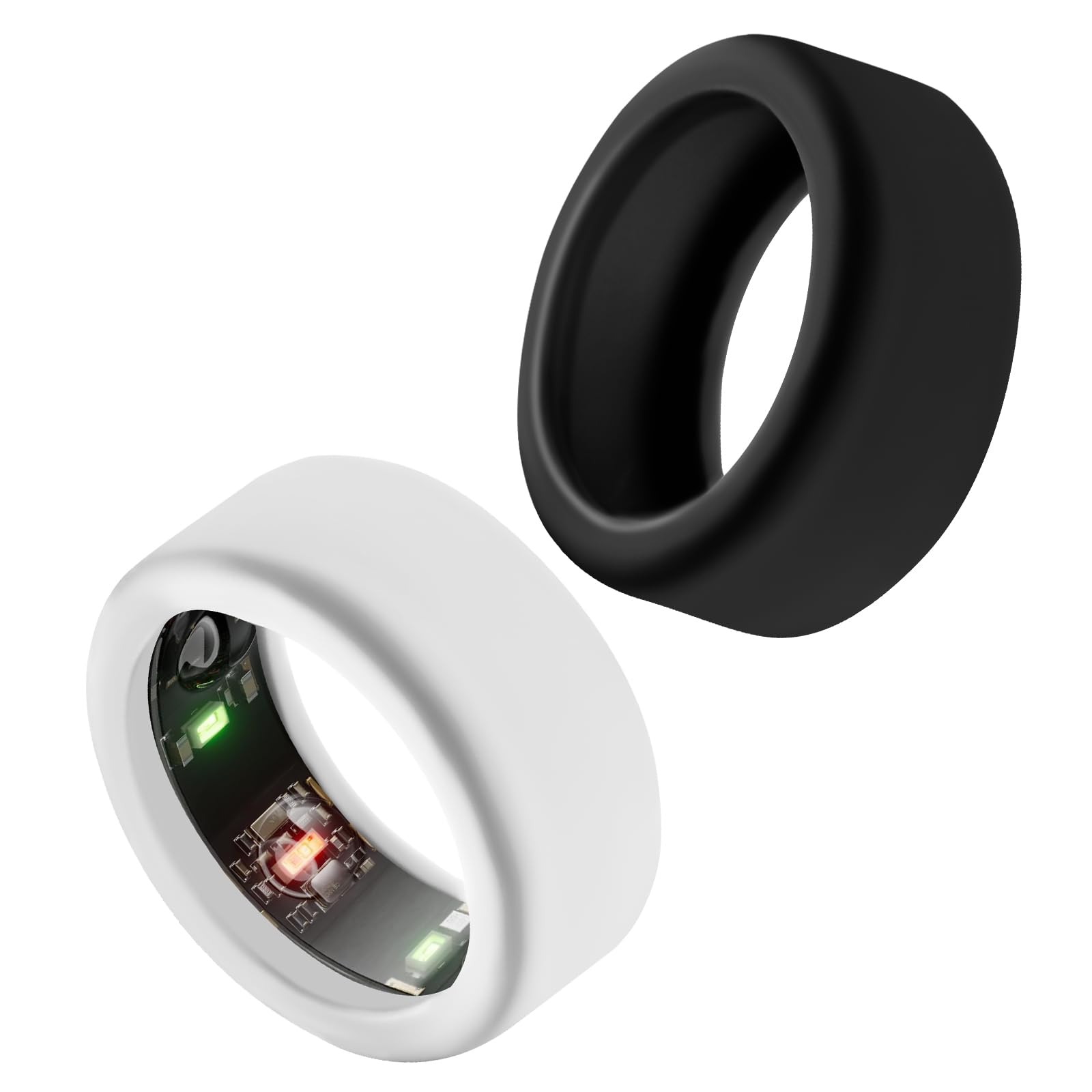 Oura Ring Gen 3 Silicone Protector - Anti-Scratch Cover for Men & Women, Durable Workout Case - Perfect for Gym, Running & Daily Wear Protection